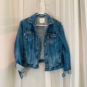 Zara fitted denim jeans